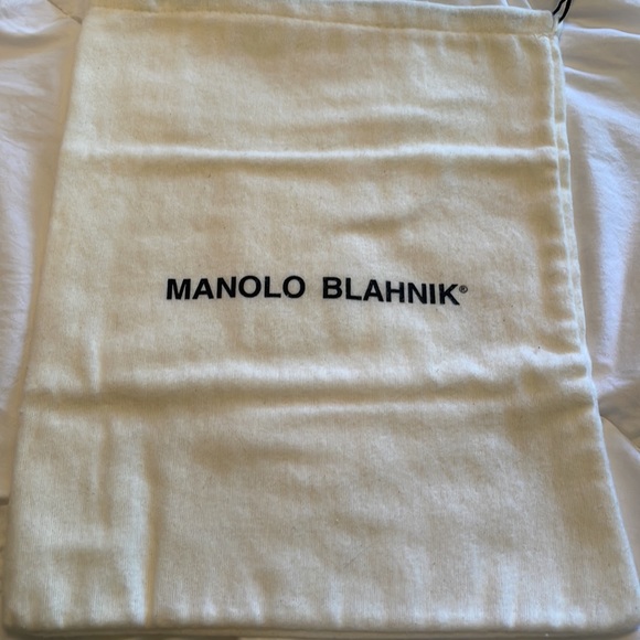 Manolo Blahnik purple snakeskin heels - Picture 6 of 9